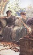 Alma-Tadema, Sir Lawrence Unwelcome Confidence (mk23) oil painting picture wholesale